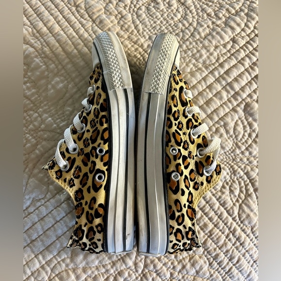 Converse Chuck Taylor All Star Classic Leopard Print Low Top Rare Pattern - Picture 5 of 10